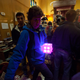 The mysterious luminous cube puzzle, which remains unsolved.